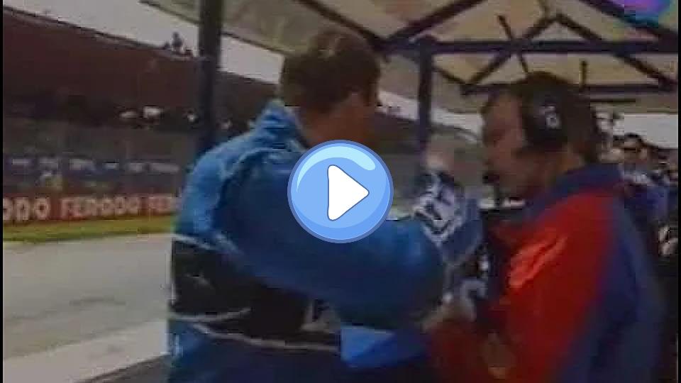 Play video: Nigel Mansell Goes Crazy After Crash Video thumb: Nigel Mansell Goes Crazy After Crash