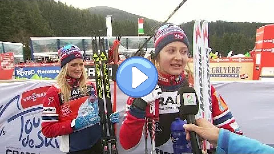 Video thumb: Ingvild Flugstad Östberg Moved to Tears After Second Place - TV4 Sport