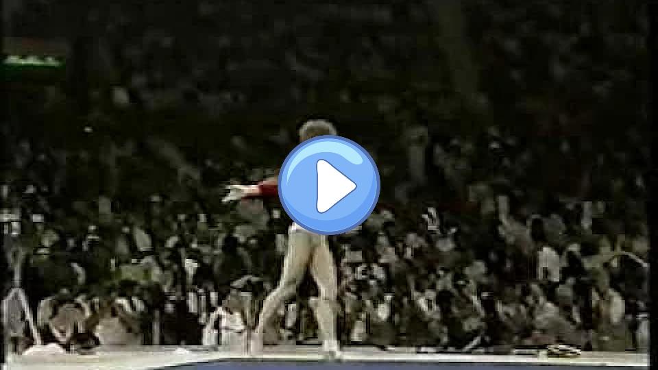 Play video: Daniela Silivas 1988 Olympics All-Around Floor Exercise Video thumb: Daniela Silivas 1988 Olympics All-Around Floor Exercise
