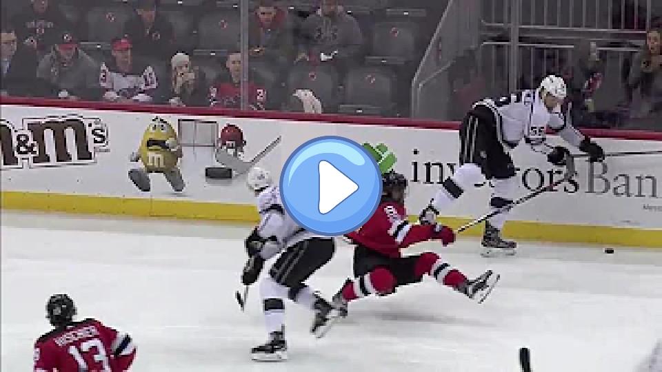Video thumb: Gotta See It: Frightening Taylor Hall Knee-on-Knee Collision