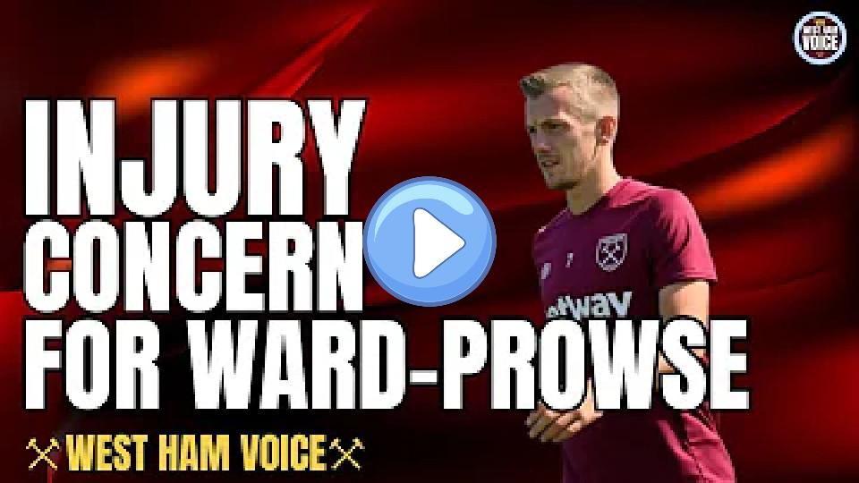 Play video: JAMES WARD-PROWSE INJURED DURING WEST HAM TRAINING Video thumb: JAMES WARD-PROWSE INJURED DURING WEST HAM TRAINING