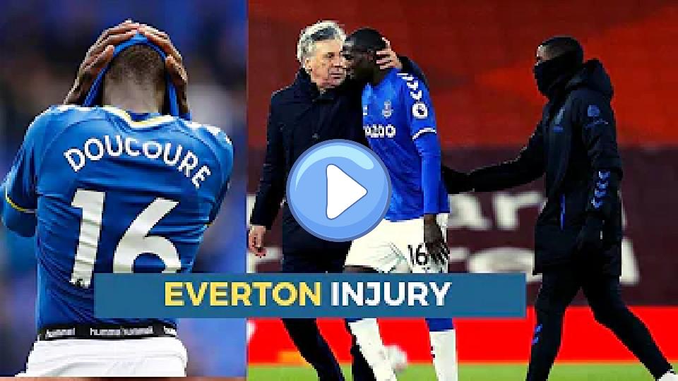 Play video: Abdoulaye Doucoure Faces Foot Injury Troubles for Everton Video thumb: Abdoulaye Doucoure Faces Foot Injury Troubles for Everton
