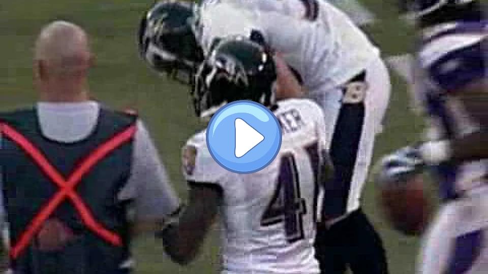 Play video: Vikings QB Tarvaris Jackson was impressive against the Ravens before leaving with a right knee injury. Video thumb: Vikings QB Tarvaris Jackson was impressive against the Ravens before leaving with a right knee injury.