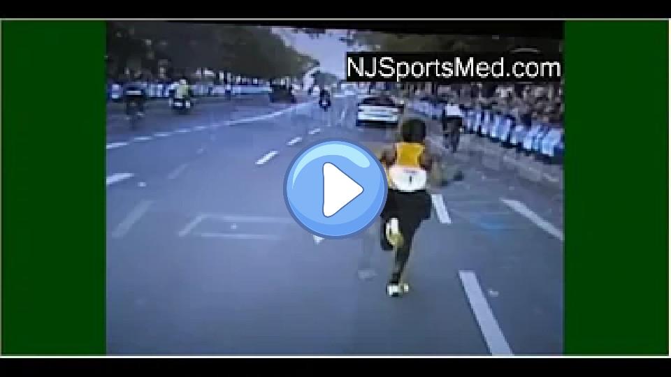Play video: Running Biomechanics: Overpronation in Haile Gebrselassie Video thumb: Running Biomechanics: Overpronation in Haile Gebrselassie