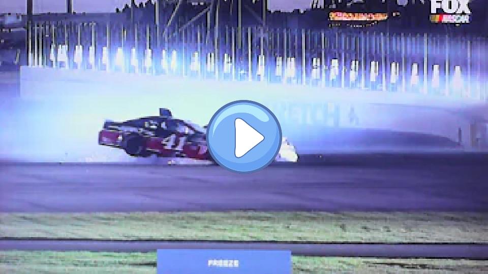 Play video: Kurt Busch | Greg Biffle HARD CRASH! - 2015 Sprint Unlimited Video thumb: Kurt Busch | Greg Biffle HARD CRASH! - 2015 Sprint Unlimited
