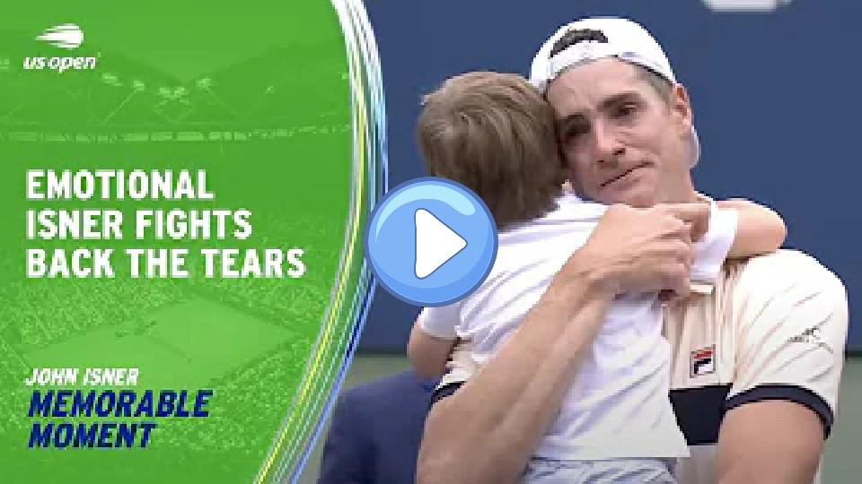 Play video: Emotional John Isner Reflects on an Amazing Career | 2023 US Open Video thumb: Emotional John Isner Reflects on an Amazing Career | 2023 US Open
