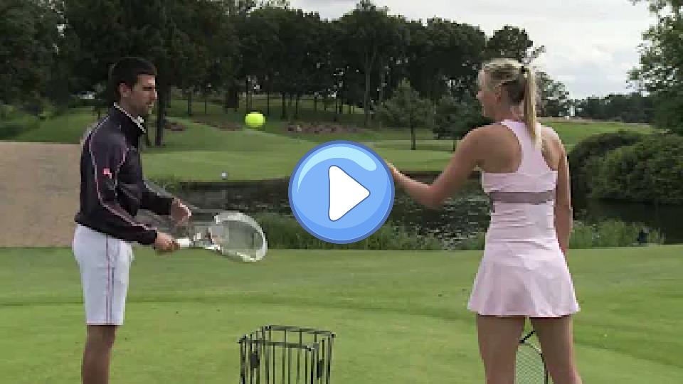 Video thumb: Djokovic vs. Sharapova: The Challenge