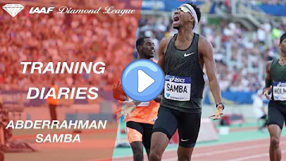 Play video: Training Diaries: Abderrahman Samba - World Athletics Diamond League Video thumb: Training Diaries: Abderrahman Samba - World Athletics Diamond League