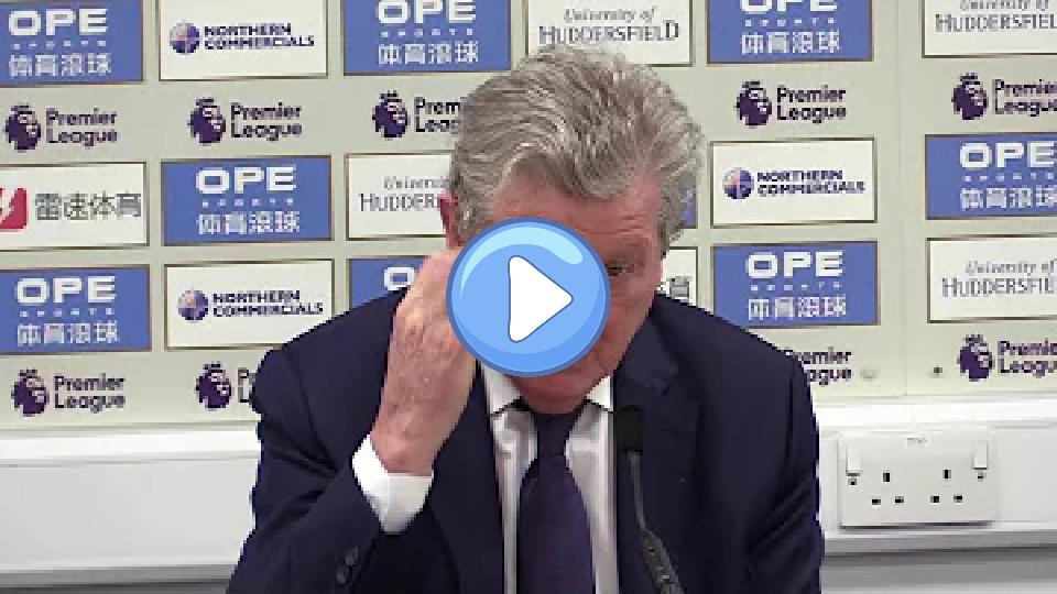 Play video: Hodgson 'hopeful' Zaha's injury is not serious. Video thumb: Hodgson 'hopeful' Zaha's injury is not serious.
