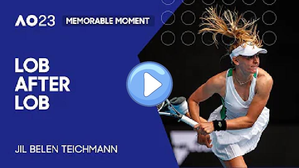 Video thumb: Jil Belen Teichmann's Perfect Lob | Australian Open 2023