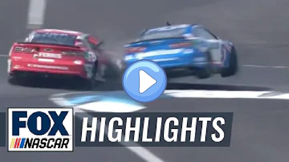 Play video: Kyle Larson's Scary Crash with Ty Dillon | NASCAR on FOX Highlights Video thumb: Kyle Larson's Scary Crash with Ty Dillon | NASCAR on FOX Highlights