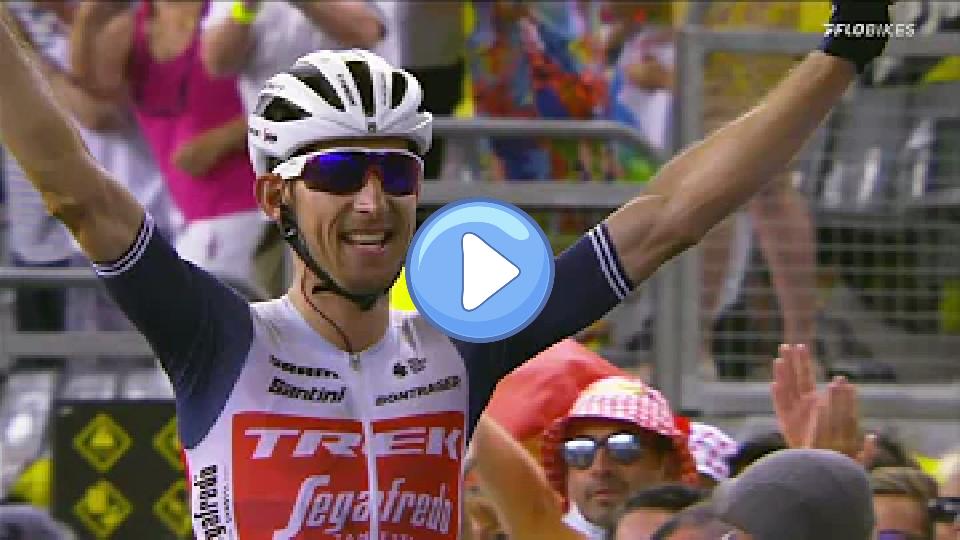 Play video: Bauke Mollema Holds Off the Break to Win Stage 14 Video thumb: Bauke Mollema Holds Off the Break to Win Stage 14