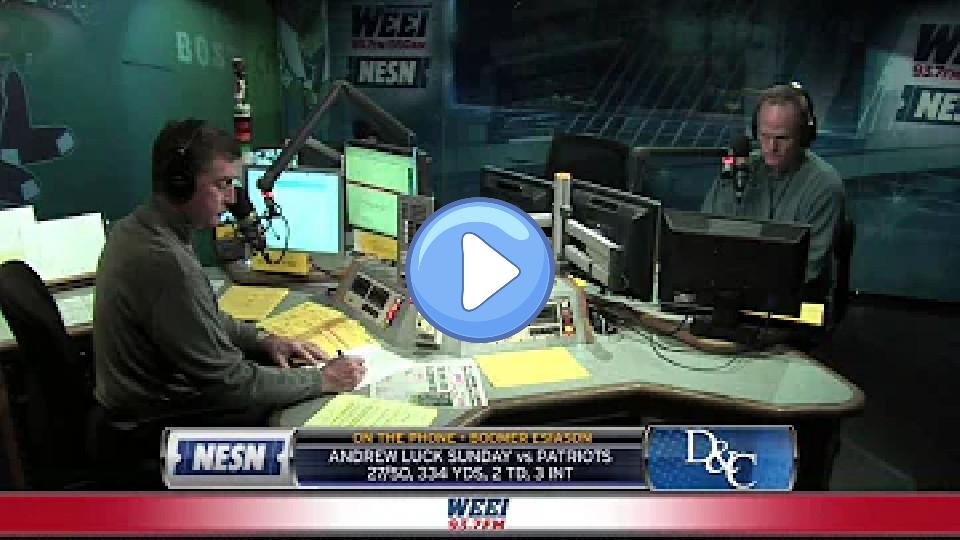 Play video: Dennis and Callahan discuss Gronk's injury with Boomer Esiason. Video thumb: Dennis and Callahan discuss Gronk's injury with Boomer Esiason.