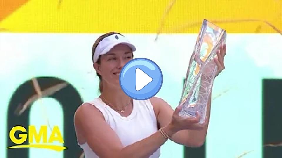 Play video: Danielle Collins discusses health struggles and retirement Video thumb: Danielle Collins discusses health struggles and retirement