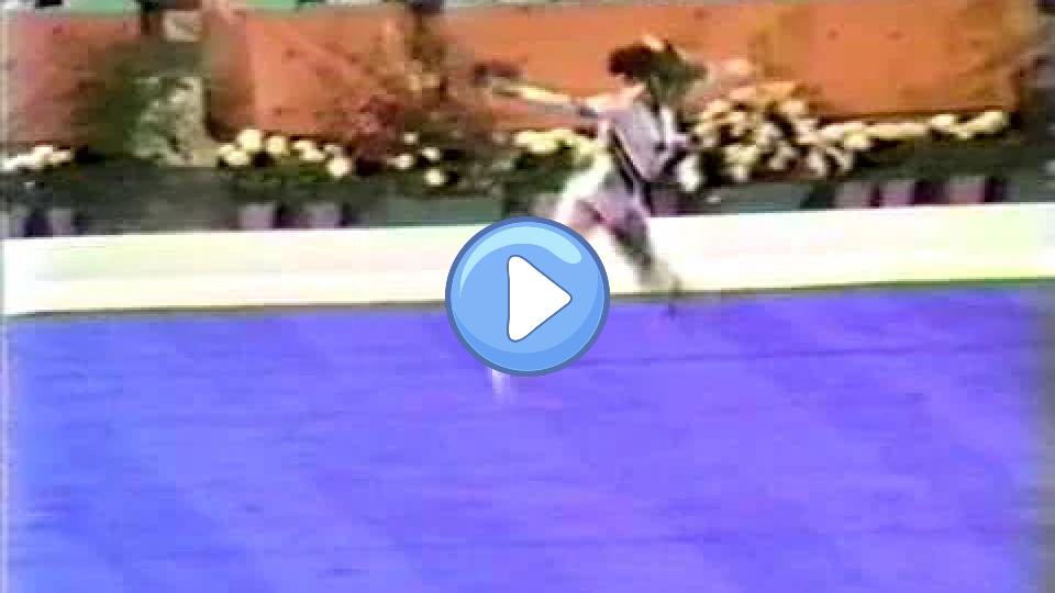 Play video: 2nd AA ROM Ecaterina Szabo FX - 1984 Olympic Games 9.95 Video thumb: 2nd AA ROM Ecaterina Szabo FX - 1984 Olympic Games 9.95