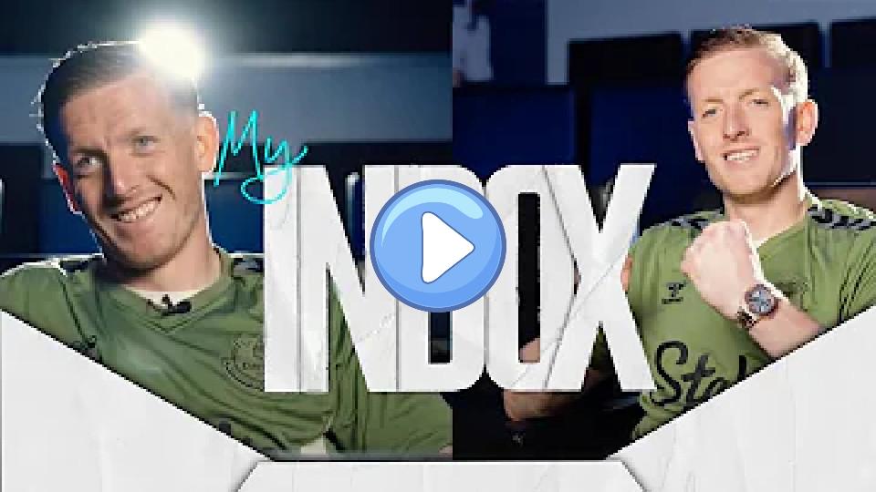 Play video: What's in JORDAN PICKFORD'S Inbox? | England's number one answers your questions Video thumb: What's in JORDAN PICKFORD'S Inbox? | England's number one answers your questions