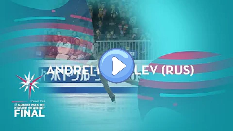 Play video: Andrei Mozalev (RUS) | Men's Short Program | ISU Grand Prix Final 2019 | Turin | #JGPFigure Video thumb: Andrei Mozalev (RUS) | Men's Short Program | ISU Grand Prix Final 2019 | Turin | #JGPFigure