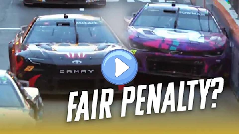 Play video: Bubba Wallace Penalized for Post-Race Incident | Reaction Video thumb: Bubba Wallace Penalized for Post-Race Incident | Reaction