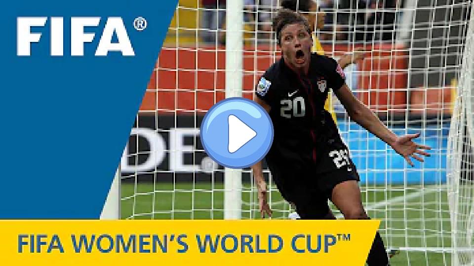 Video thumb: The Winner: Greatest Women's World Cup Goal - Wambach in 2011