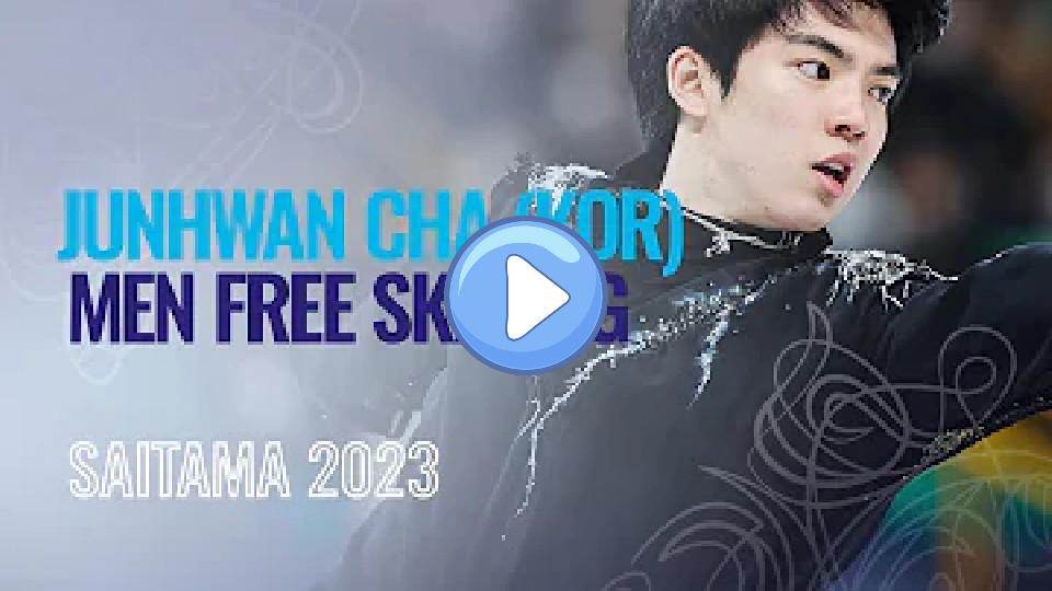 Play video: Junhwan CHA (KOR) | Men's Free Skating | Saitama 2023 | #WorldFigure Video thumb: Junhwan CHA (KOR) | Men's Free Skating | Saitama 2023 | #WorldFigure