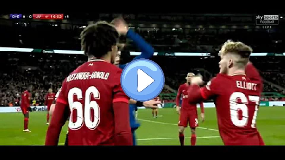 Play video: Liverpool's Alexander-Arnold angered by Havertz, Elliott doesn't care, Rudiger ready to fight 😬 Video thumb: Liverpool's Alexander-Arnold angered by Havertz, Elliott doesn't care, Rudiger ready to fight 😬