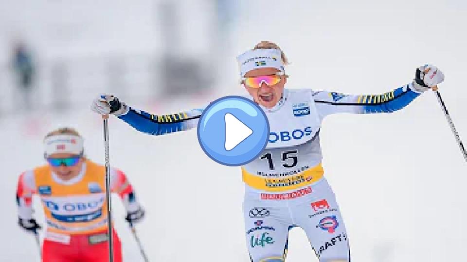 Play video: Frida Karlsson's achievement during the 30km race in Holmenkollen 2020 Video thumb: Frida Karlsson's achievement during the 30km race in Holmenkollen 2020