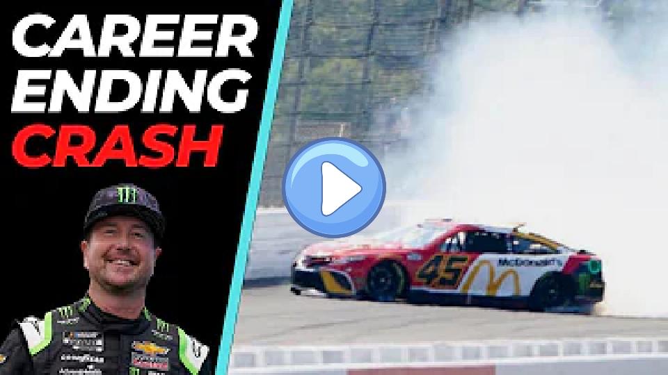 Play video: Kurt Busch's Career-Ending Crash at Pocono Video thumb: Kurt Busch's Career-Ending Crash at Pocono