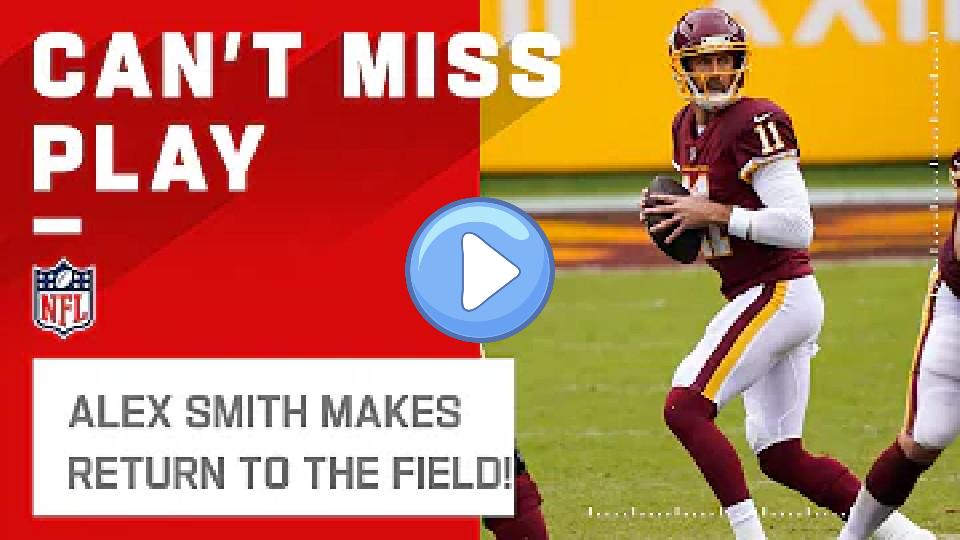 Play video: Alex Smith Takes the Field for the First Time Since Injury Video thumb: Alex Smith Takes the Field for the First Time Since Injury