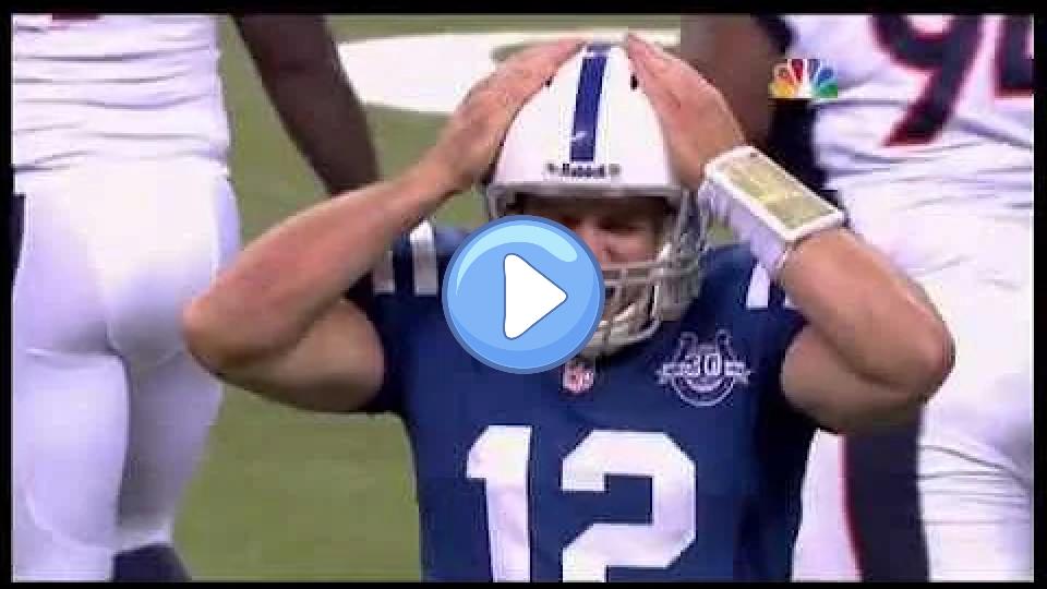 Play video: Reggie Wayne Injury: Andrew Luck Blames Himself for Wide Receiver's Injured Knee Video thumb: Reggie Wayne Injury: Andrew Luck Blames Himself for Wide Receiver's Injured Knee