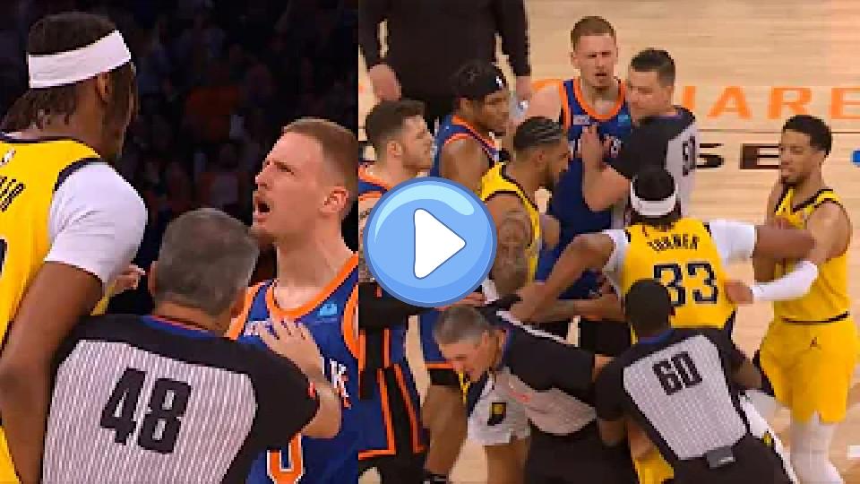 Video thumb: Myles Turner gets heated and tries to fight Donte DiVincenzo in Game 5. 👀