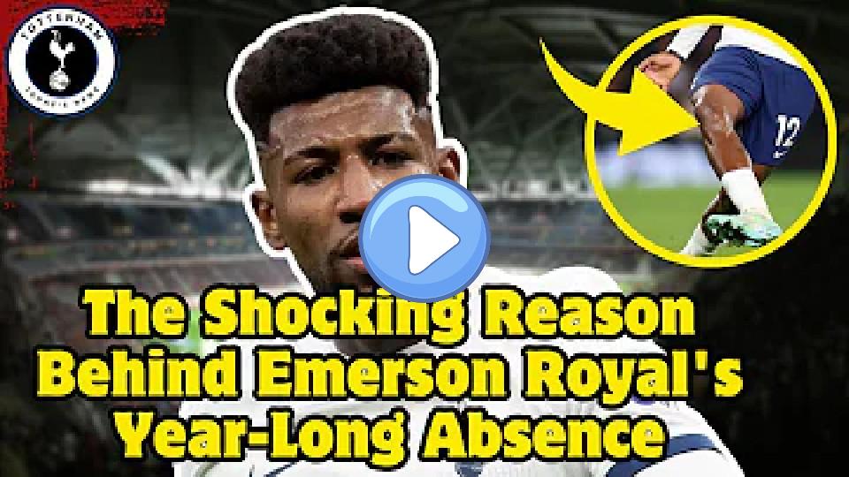 Play video: Hockey in the World of Football: Tottenham's Emerson Royal Resorts to Treatment Video thumb: Hockey in the World of Football: Tottenham's Emerson Royal Resorts to Treatment