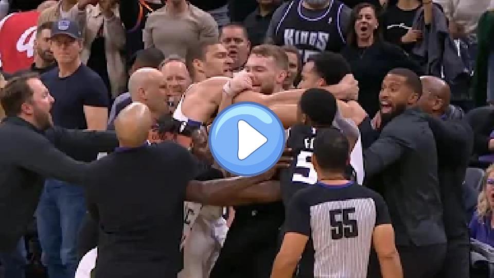 Play video: Brook Lopez and Trey Lyles get into a massive fight and both get ejected. Video thumb: Brook Lopez and Trey Lyles get into a massive fight and both get ejected.