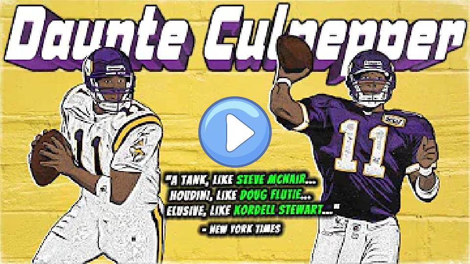 Play video: Daunte Culpepper: He Was Supposed to Bring the Vikings a Super Bowl... So What Happened? | FPP Video thumb: Daunte Culpepper: He Was Supposed to Bring the Vikings a Super Bowl... So What Happened? | FPP
