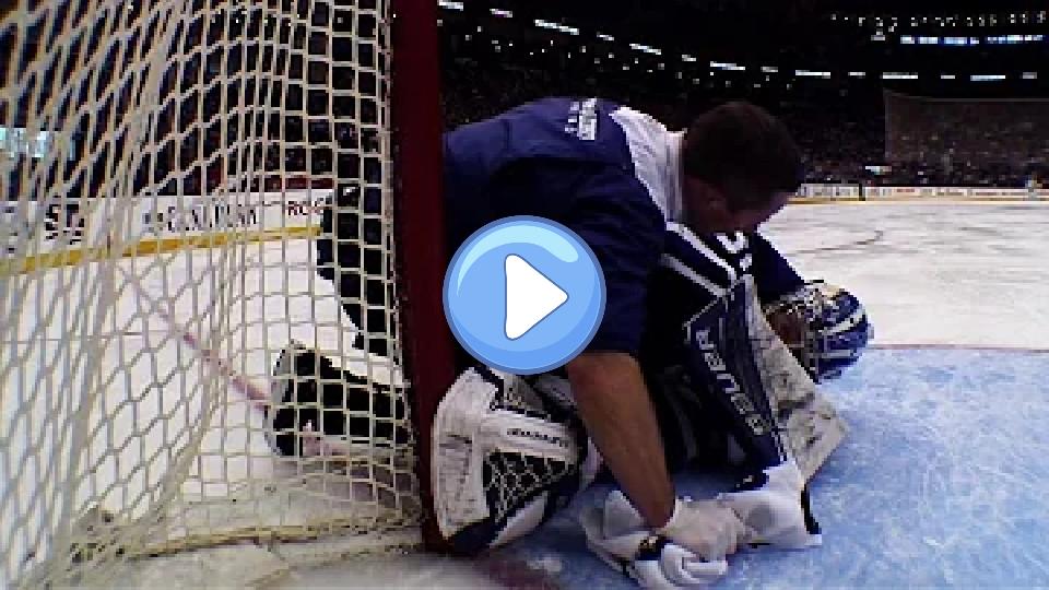Play video: Gotta See It: Andersen exits game after a brutal hit to the head Video thumb: Gotta See It: Andersen exits game after a brutal hit to the head