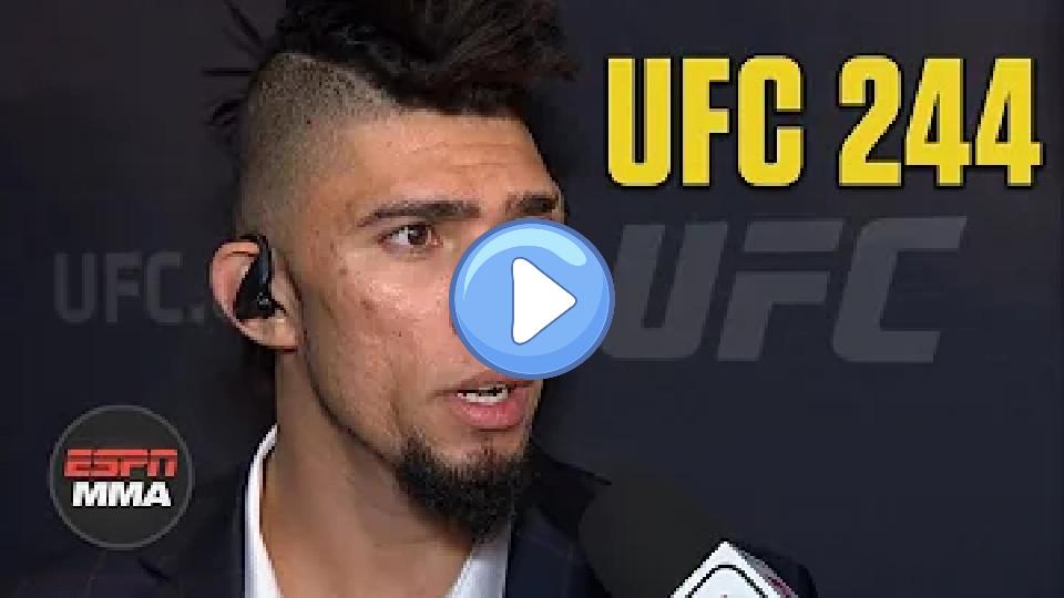 Video thumb: Johnny Walker: Shoulder injury won’t stop me from celebrating | UFC 244 Media Day | ESPN MMA