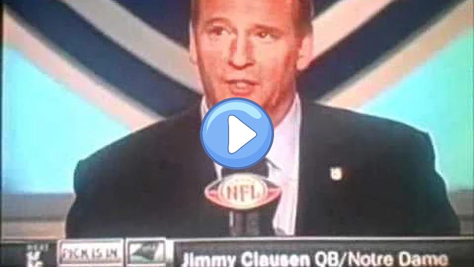 Play video: Jon Gruden Criticizes Clausen Pick Video thumb: Jon Gruden Criticizes Clausen Pick