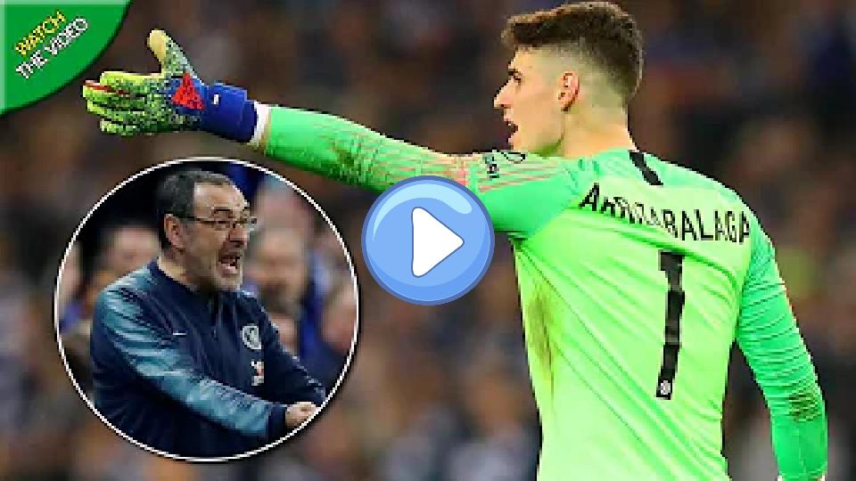 Play video: Kepa Arrizabalaga Refuses to be Substituted in Carabao Cup Final Penalties 1080p HD Video thumb: Kepa Arrizabalaga Refuses to be Substituted in Carabao Cup Final Penalties 1080p HD