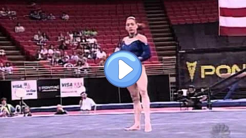 Play video: Elena Produnova - Floor Exercise - 2000 Visa American Cup Video thumb: Elena Produnova - Floor Exercise - 2000 Visa American Cup
