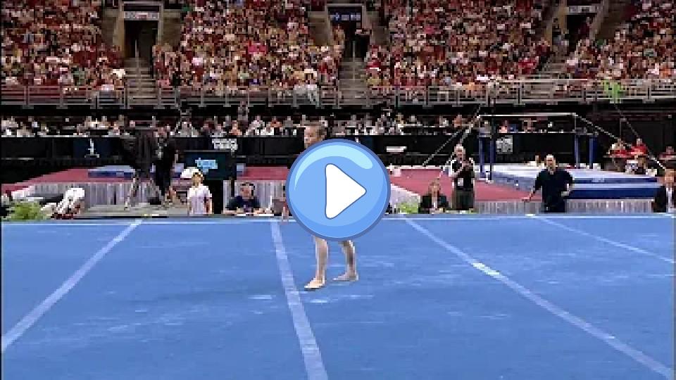 Play video: Ivana Hong - Floor Exercise - 2008 Olympic Trials - Day 2 Video thumb: Ivana Hong - Floor Exercise - 2008 Olympic Trials - Day 2