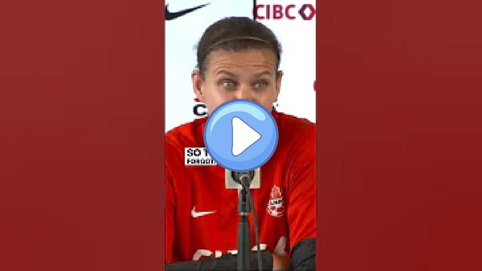 Play video: Christine Sinclair explains why she blocked the USWNT’s X account. 😂 Video thumb: Christine Sinclair explains why she blocked the USWNT’s X account. 😂
