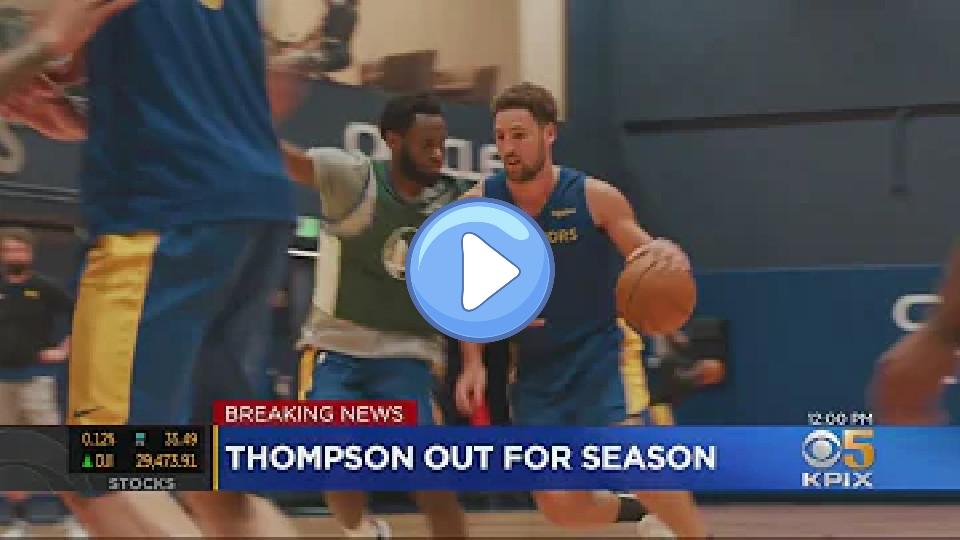 Play video: Klay Thompson Suffers Season-Ending Achilles Injury Video thumb: Klay Thompson Suffers Season-Ending Achilles Injury