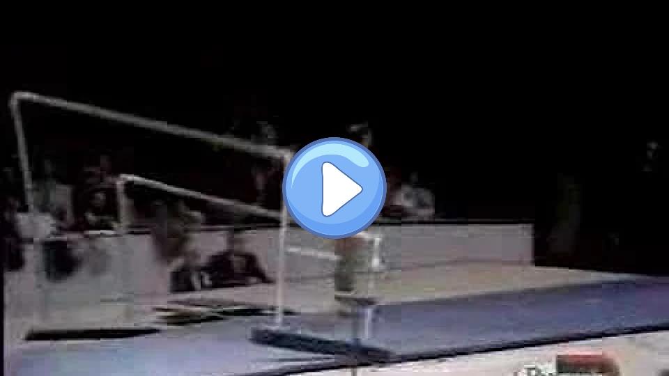 Play video: Ludmilla Tourischeva 1975 World Cup UB (Bars Collapse) Video thumb: Ludmilla Tourischeva 1975 World Cup UB (Bars Collapse)