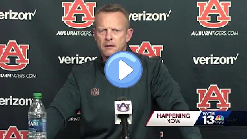 Play video: Auburn Coach on Bo Nix Injury Video thumb: Auburn Coach on Bo Nix Injury