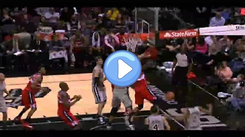 Play video: Tim Duncan suffers knee and ankle injuries. Video thumb: Tim Duncan suffers knee and ankle injuries.
