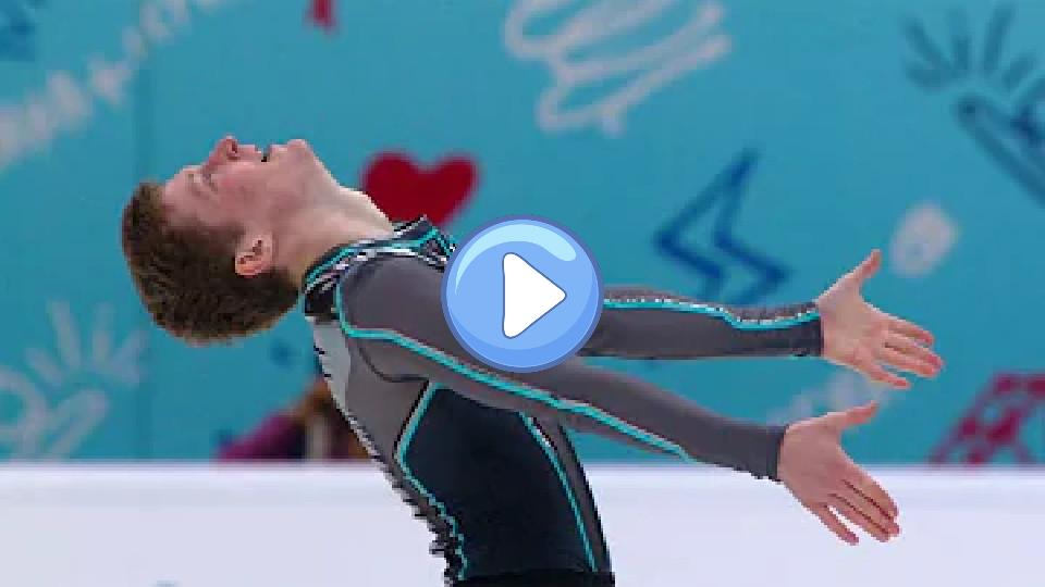 Play video: Alexander Samarin. Men. Free Skating. Russian National Team Test Skates 2023 Video thumb: Alexander Samarin. Men. Free Skating. Russian National Team Test Skates 2023