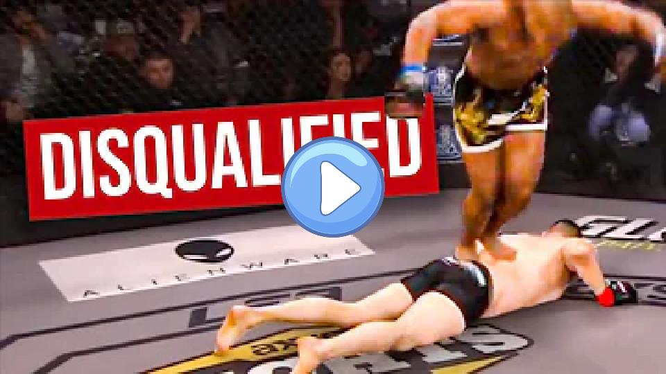 Play video: Fighters Disqualified in MMA Video thumb: Fighters Disqualified in MMA