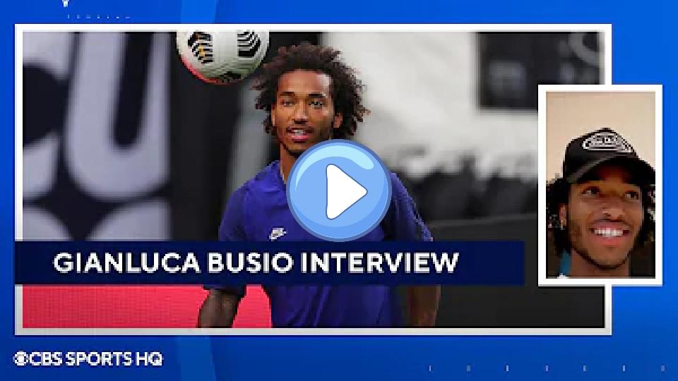 Video thumb: Gianluca Busio discusses the challenges of playing overseas [Full Reaction] | UCL on CBS Sports