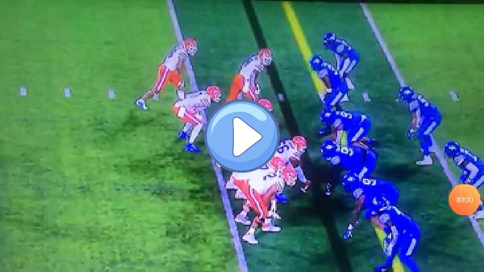 Play video: Feleipe Franks' ankle injury Video thumb: Feleipe Franks' ankle injury