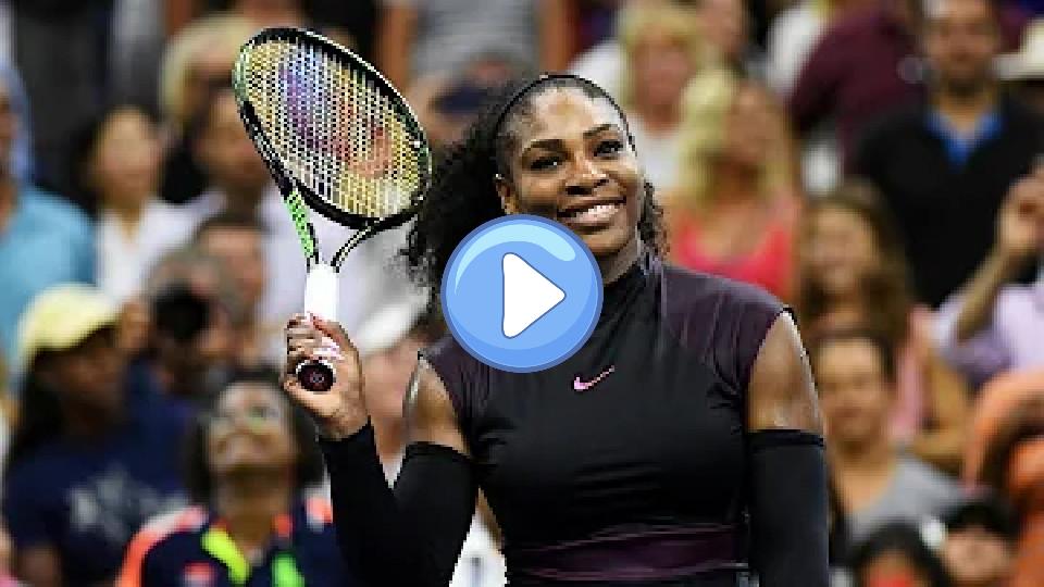 Play video: Serena Williams beats Ekaterina Makarova in the US Open despite a shoulder injury Video thumb: Serena Williams beats Ekaterina Makarova in the US Open despite a shoulder injury
