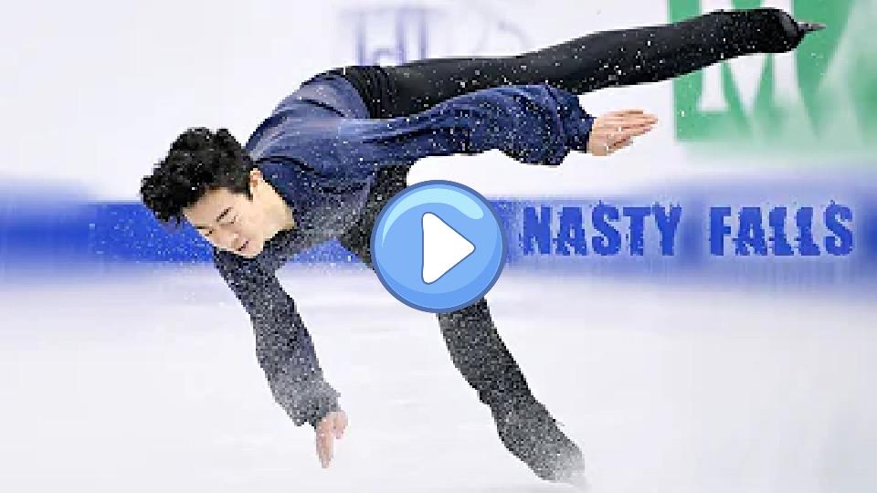 Play video: Nathan Chen's Falls Compilation Video thumb: Nathan Chen's Falls Compilation